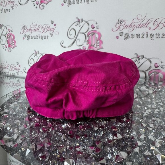 Hello Kitty Pink hat cap sparkly glitter embroidered rare vintage main image 8